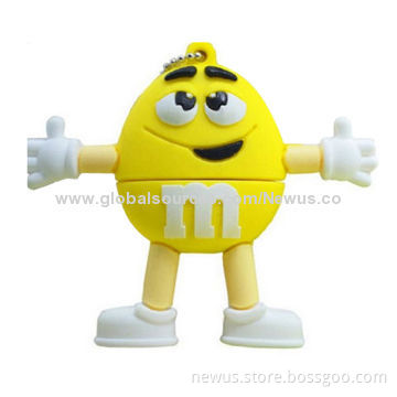 M & M USB Flash Drives 2GB-32GB Cartoon 2.0/3.0 Pen Drive